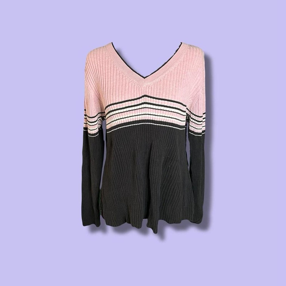 Y2k vintage self esteem ribbed sweater